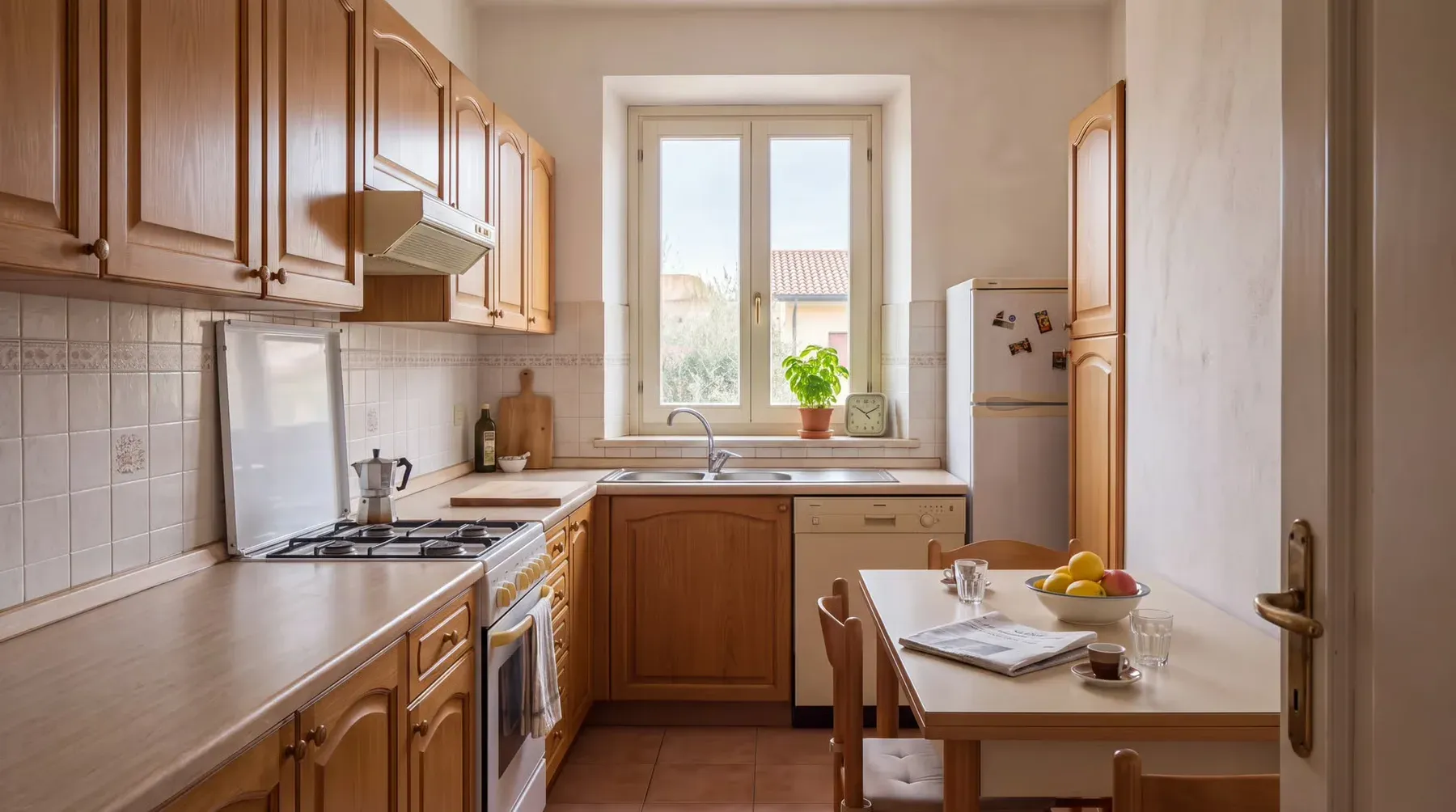 Cucina prima della ristrutturazione